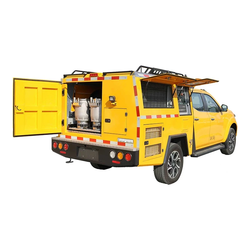 Petit camion de drainage d'urgence